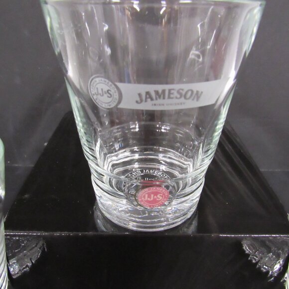 Jameson 4 Inch Low Ball Rocks Glasses Cocktail Tumblers Lot of 3 - Picture 3 of 7
